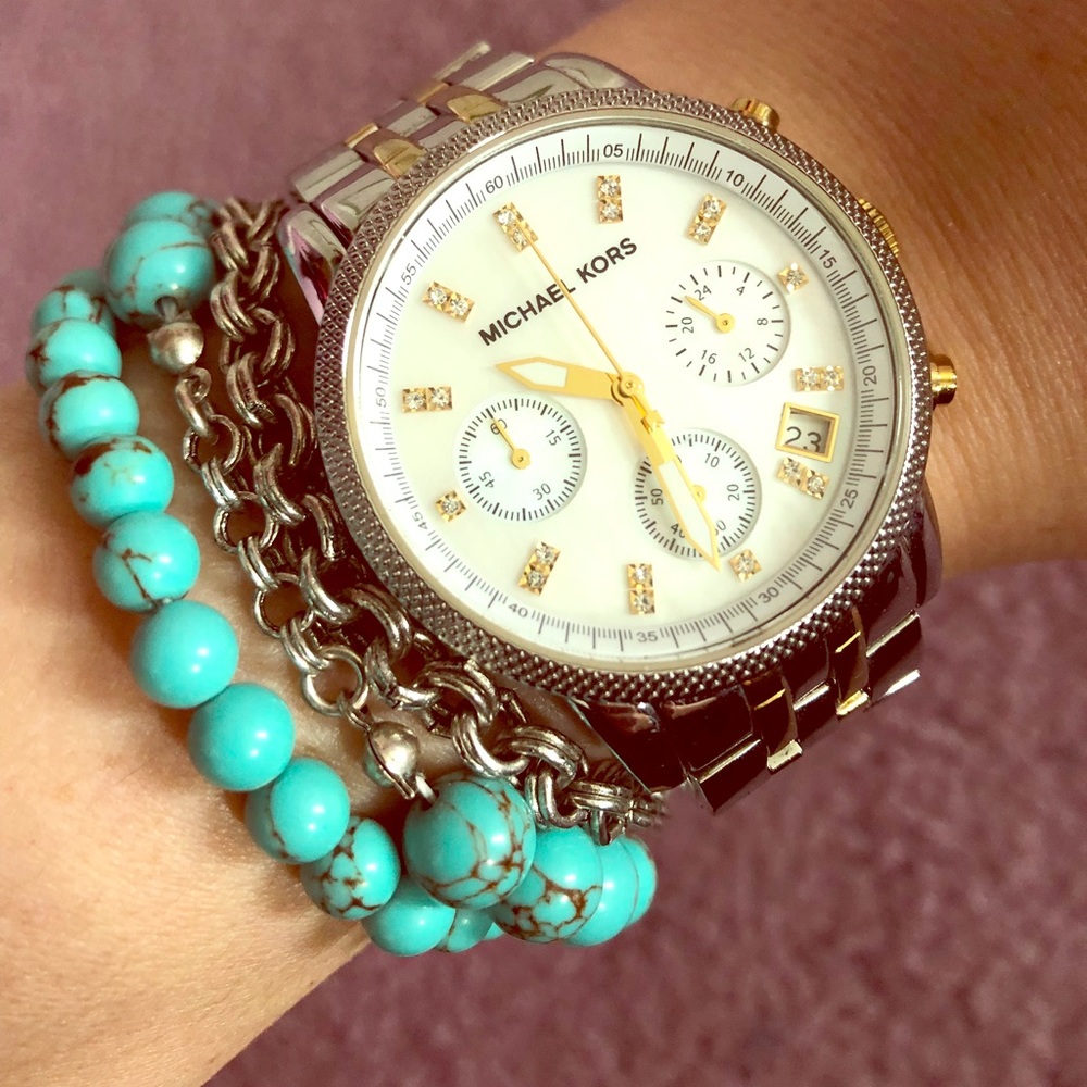 Michael Kors Two-Toned Watch